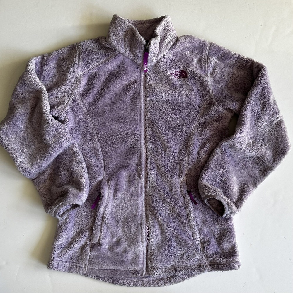 The North Face Girls Osolita Fleece Jacket Purple Size‎ Large 14/16